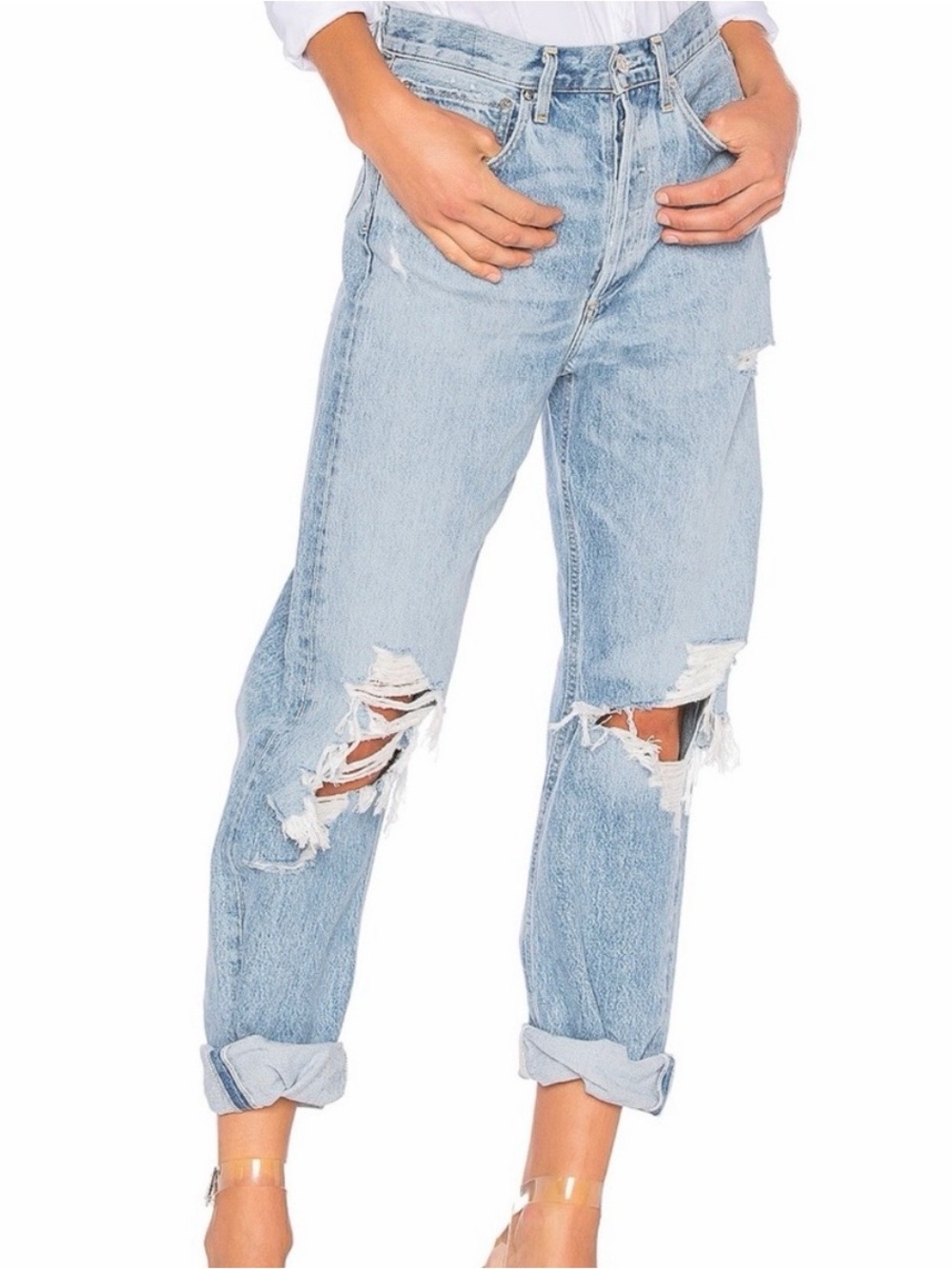 Agolde 90’s Mid Rise Straight Jeans